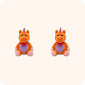 Buddy the Unicorn Plush 2PCS