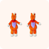 Buddy the Unicorn Plush 2PCS